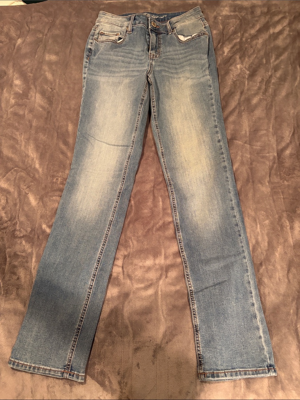 Maurices Light Blue Straight-Leg Women’s Jeans